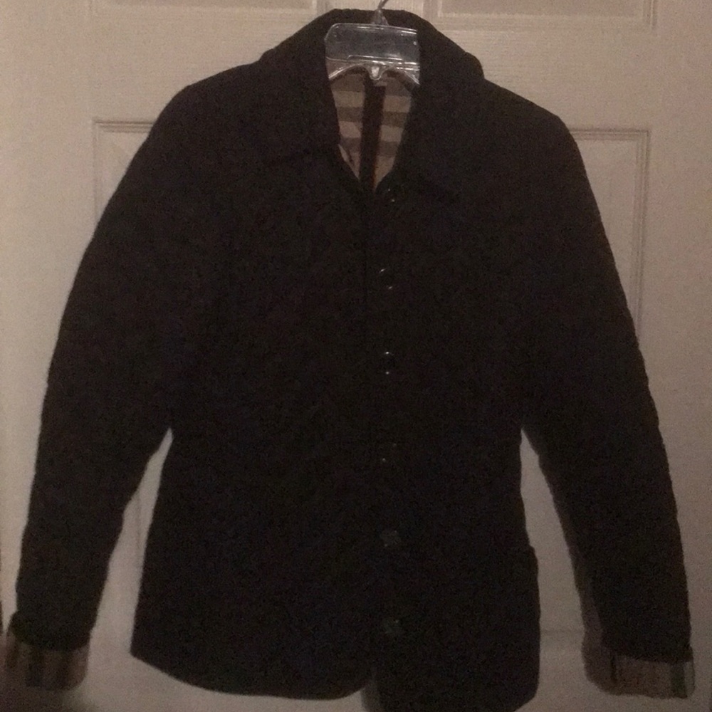Burberry Brit Quilted Jacket Black Size Small